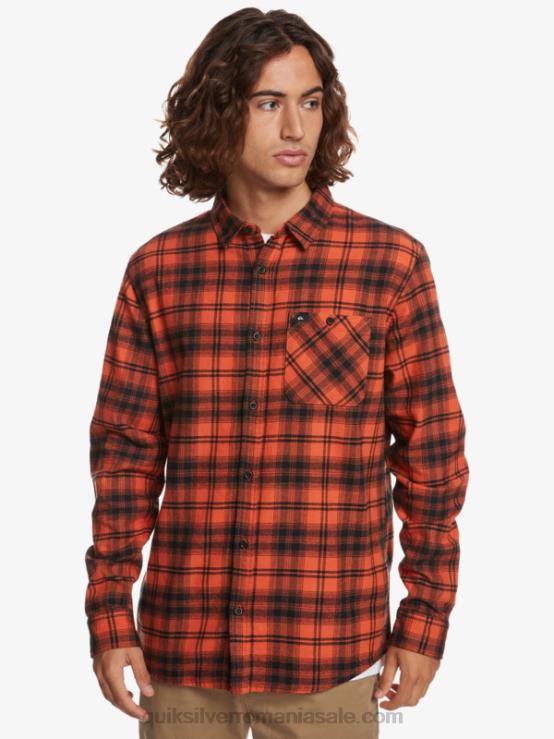 pălărie ocru ars cămașă cu mânecă lungă hatton XT6B1559 bărbați Quiksilver