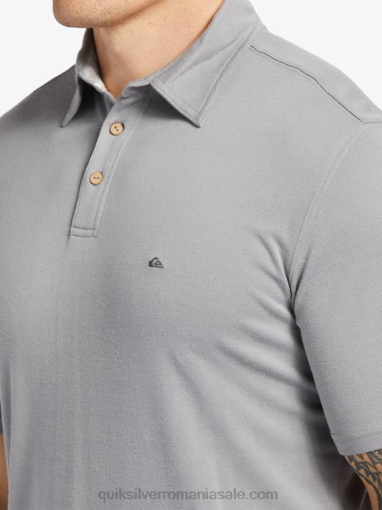 piele de rechin tricou polo waterman cu mânecă scurtă XT6B247 bărbați Quiksilver