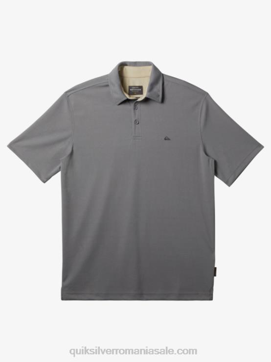 piele de rechin tricou polo waterman cu mânecă scurtă XT6B97 bărbați Quiksilver