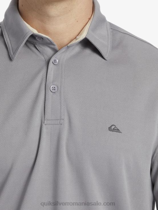 piele de rechin tricou polo waterman cu mânecă scurtă XT6B97 bărbați Quiksilver