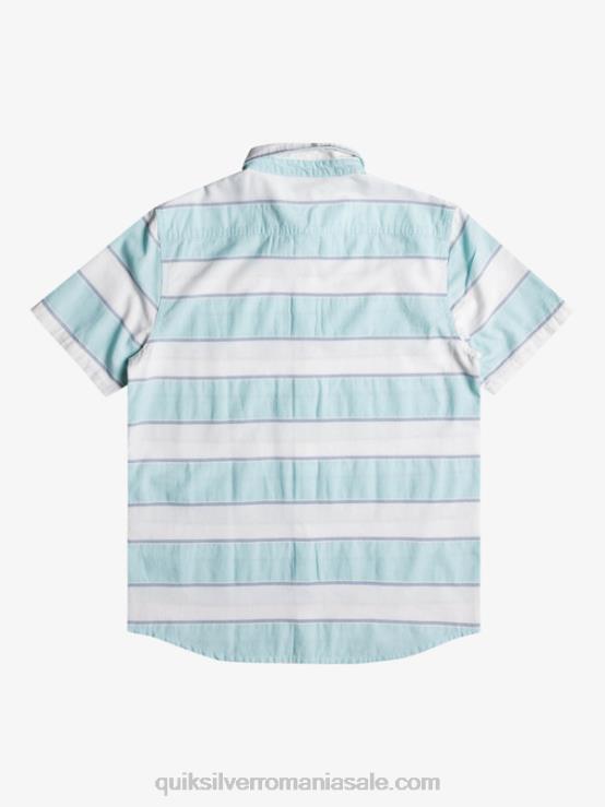 prime time alb cămașă cu mânecă scurtă la prime time XT6B1621 bărbați Quiksilver