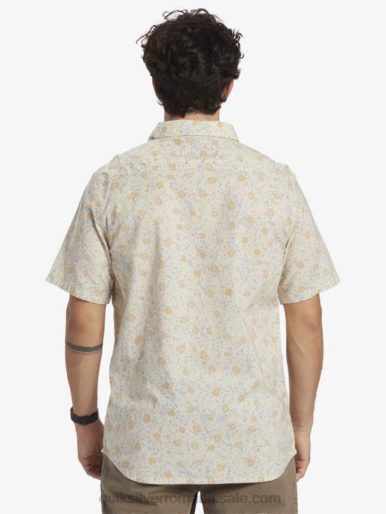 puf moale de mesteacăn cămașă cu mânecă scurtă moale XT6B1232 bărbați Quiksilver