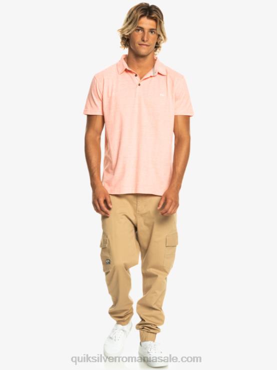 somon proaspăt tricou polo cu mânecă scurtă sunset cruise XT6B480 bărbați Quiksilver