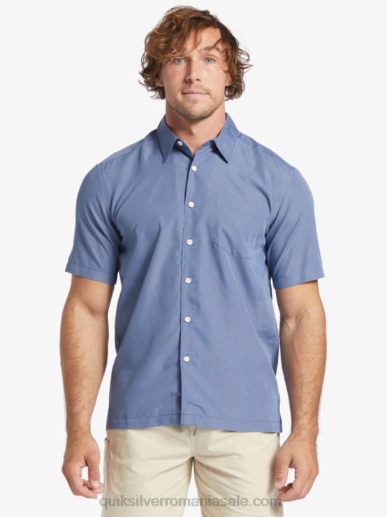 stâncă regilor albaștri cămașă cu mânecă scurtă Waterman Kings Cliff XT6B282 bărbați Quiksilver
