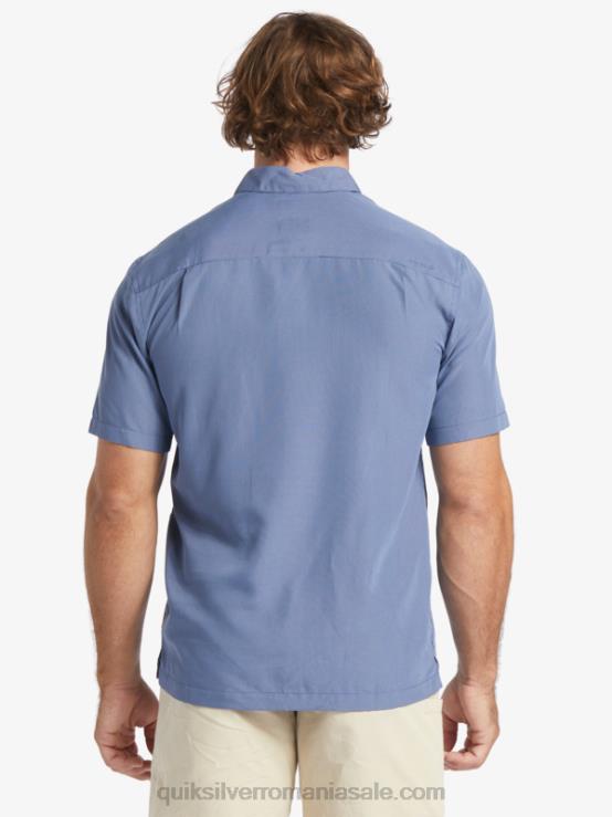 stâncă regilor albaștri cămașă cu mânecă scurtă Waterman Kings Cliff XT6B282 bărbați Quiksilver