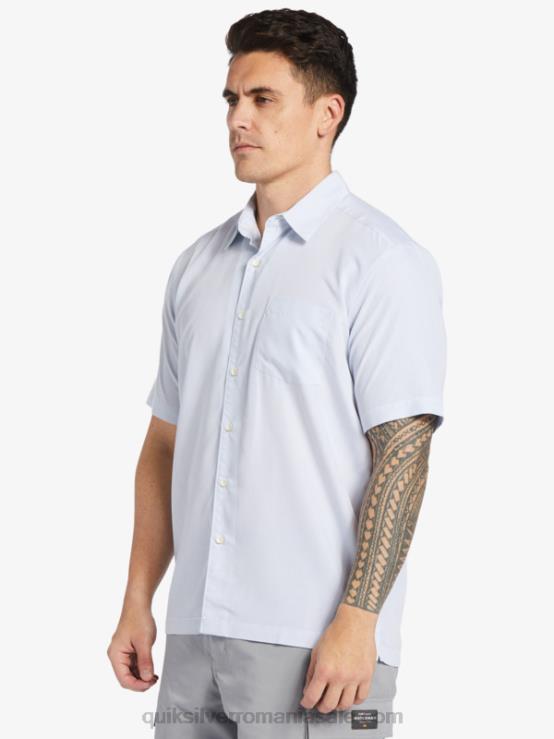 stâncă regilor albi cămașă cu mânecă scurtă Waterman Kings Cliff XT6B281 bărbați Quiksilver