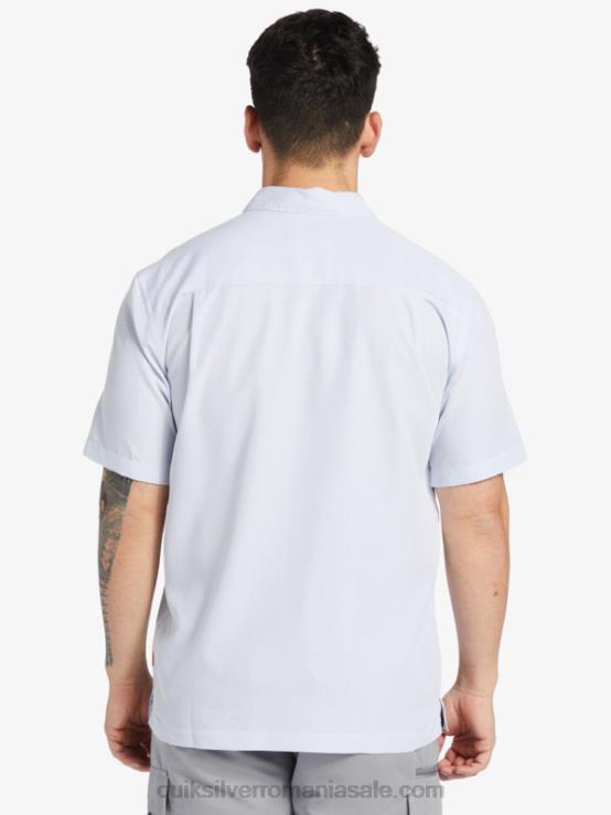 stâncă regilor albi cămașă cu mânecă scurtă Waterman Kings Cliff XT6B281 bărbați Quiksilver