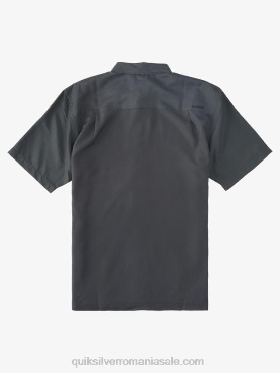 stânca regilor negri cămașă cu mânecă scurtă Waterman Kings Cliff XT6B283 bărbați Quiksilver