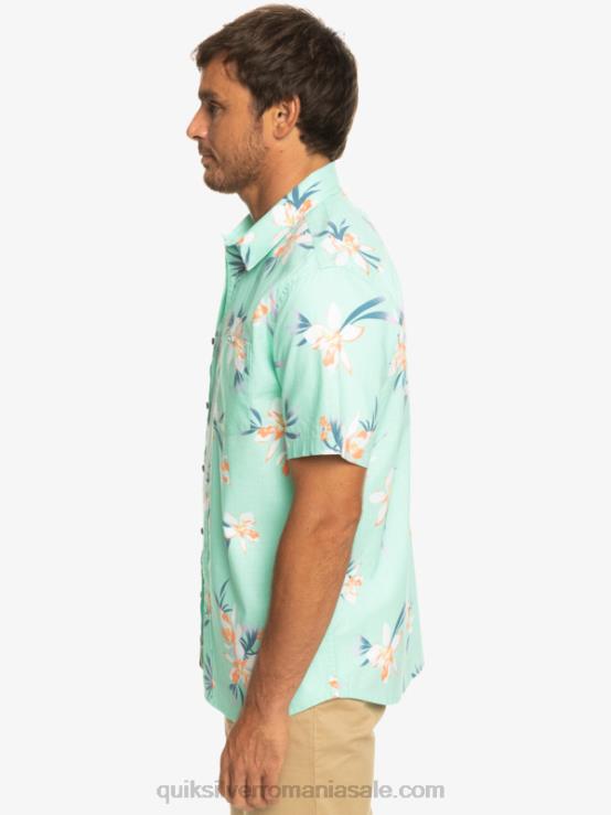 sticlă de plajă vacanta cămașă cu mânecă scurtă XT6B1089 bărbați Quiksilver