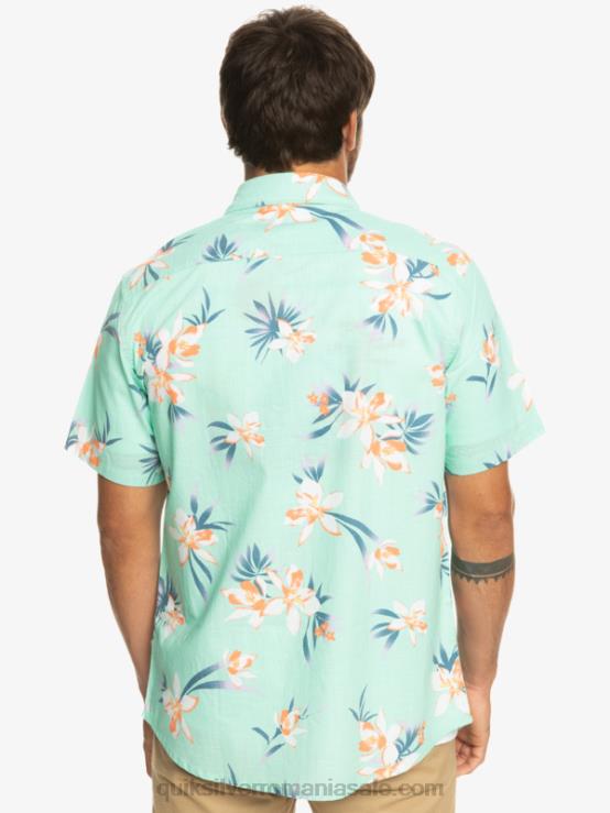 sticlă de plajă vacanta cămașă cu mânecă scurtă XT6B1089 bărbați Quiksilver