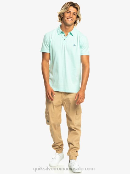 sticla de plaja tricou polo cu mânecă scurtă sunset cruise XT6B481 bărbați Quiksilver