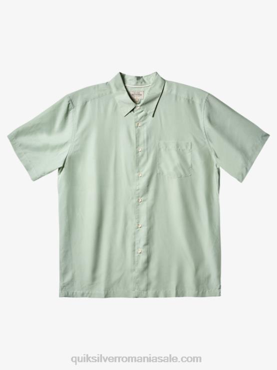 subtil verde kingscliff cămașă cu mânecă scurtă Waterman Kings Cliff XT6B286 bărbați Quiksilver