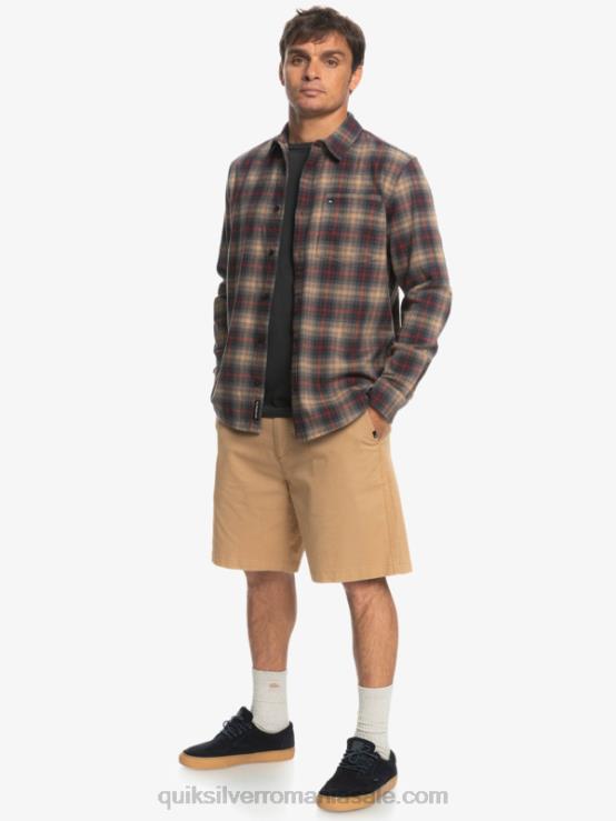 vin rubin cramond cămașă cramond stretch cu mânecă lungă XT6B1049 bărbați Quiksilver