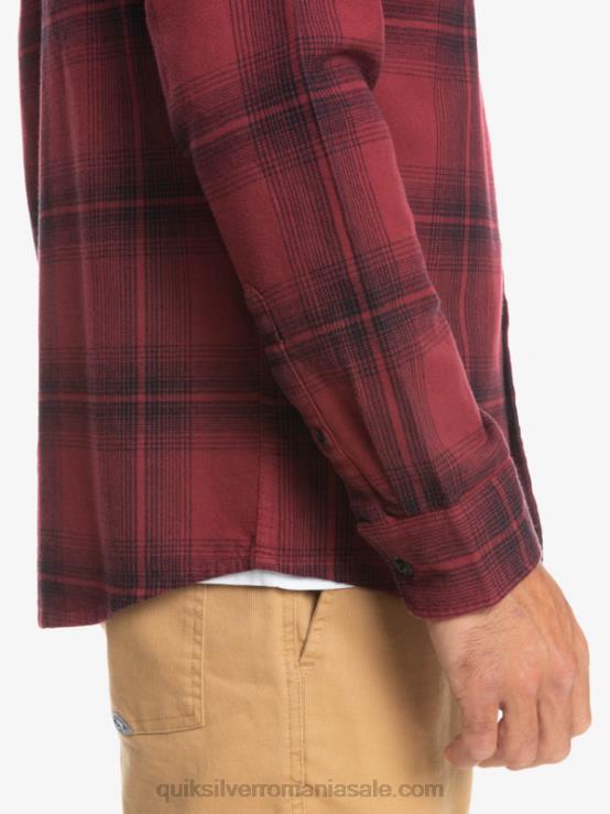 vin rubin saturn cămașă cu mânecă lungă în carouri saturn XT6B1691 bărbați Quiksilver