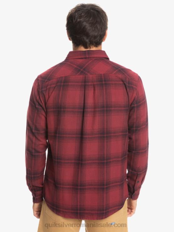 vin rubin saturn cămașă cu mânecă lungă în carouri saturn XT6B1691 bărbați Quiksilver