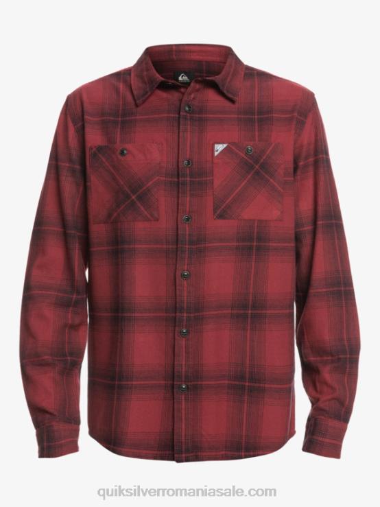 vin rubin saturn cămașă cu mânecă lungă în carouri saturn XT6B1691 bărbați Quiksilver