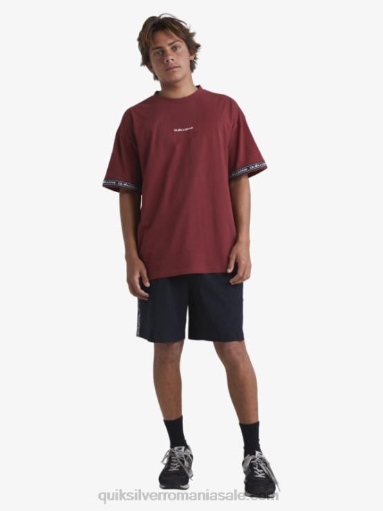 vin rubin tricou anilor 90 XT6B1864 bărbați Quiksilver x Stab