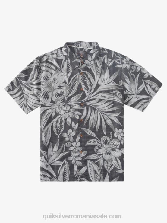 zile negre de brunch cămașă cu mânecă scurtă waterman brunch time XT6B1336 bărbați Quiksilver