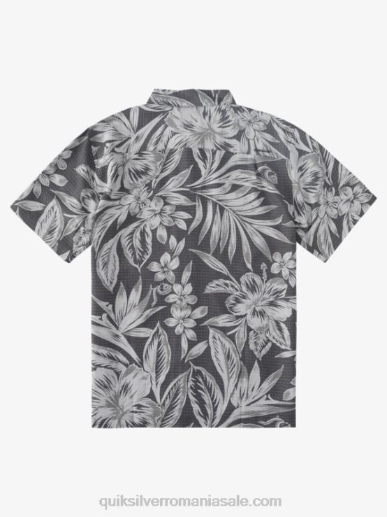 zile negre de brunch cămașă cu mânecă scurtă waterman brunch time XT6B1336 bărbați Quiksilver