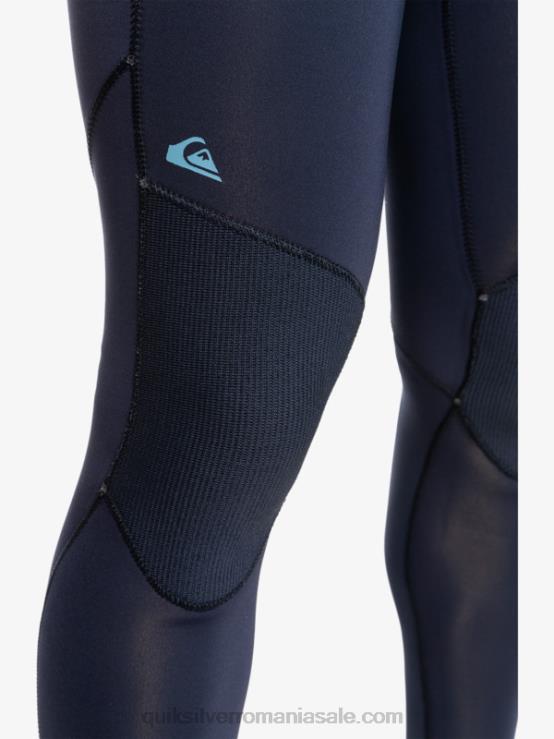 bleumarin închis/negru 3/2 sesiuni de zi cu zi, costum de neopren cu fermoar la spate XT6B927 bărbați Quiksilver