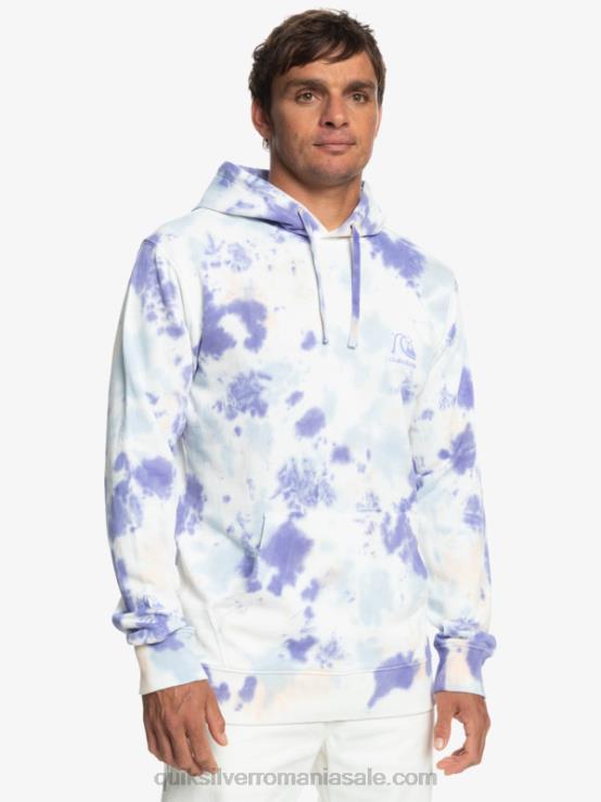 bici de piersici cravată tulbure hanorac tulbure cu vopsea tie-dye XT6B1502 bărbați Quiksilver