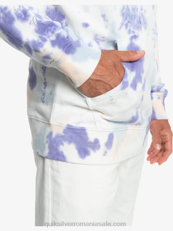 bici de piersici cravată tulbure hanorac tulbure cu vopsea tie-dye XT6B1502 bărbați Quiksilver
