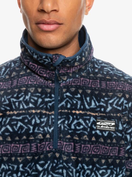 canal nordic de orhidee praf pulover aker quarter fleece XT6B1878 bărbați Quiksilver