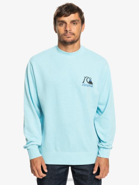 cer albastru hanorac neon slab XT6B1057 bărbați Quiksilver
