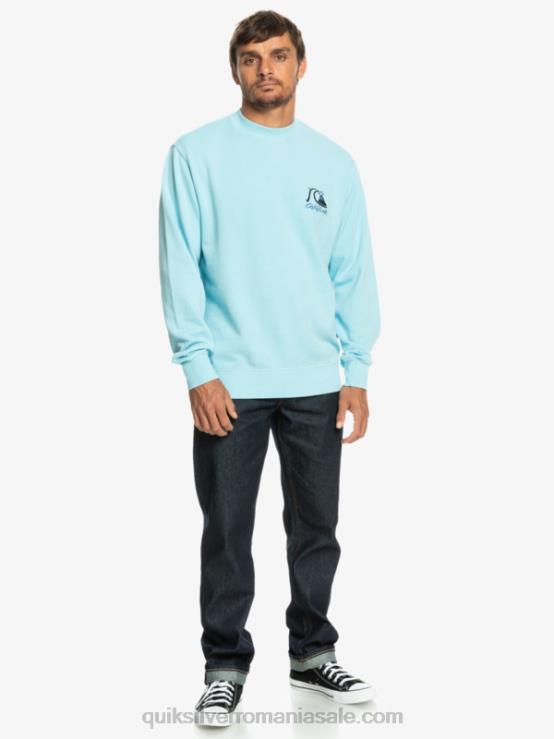 cer albastru hanorac neon slab XT6B1057 bărbați Quiksilver