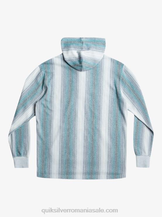 dungă albastră marocană baja hanoracul baja henley XT6B1098 bărbați Quiksilver