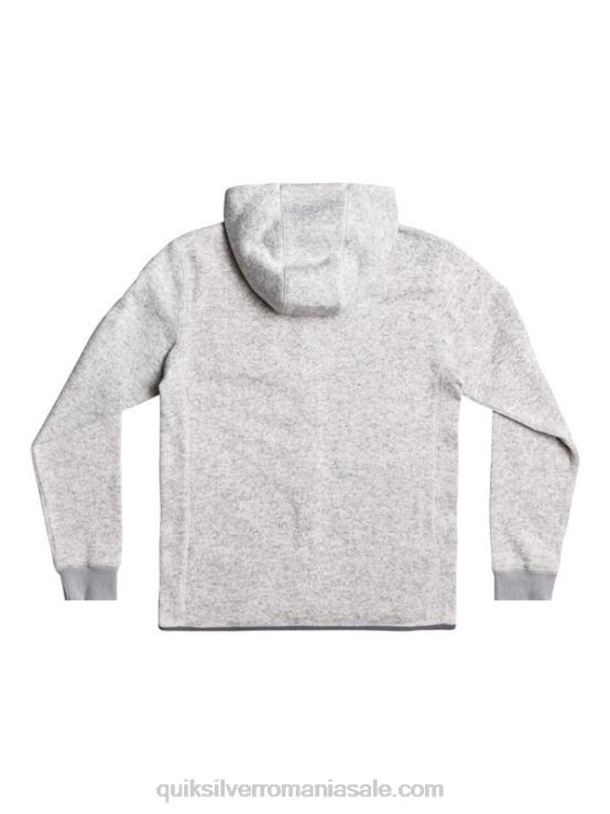 erica gri deschis hanorac keller cu fermoar XT6B1479 bărbați Quiksilver