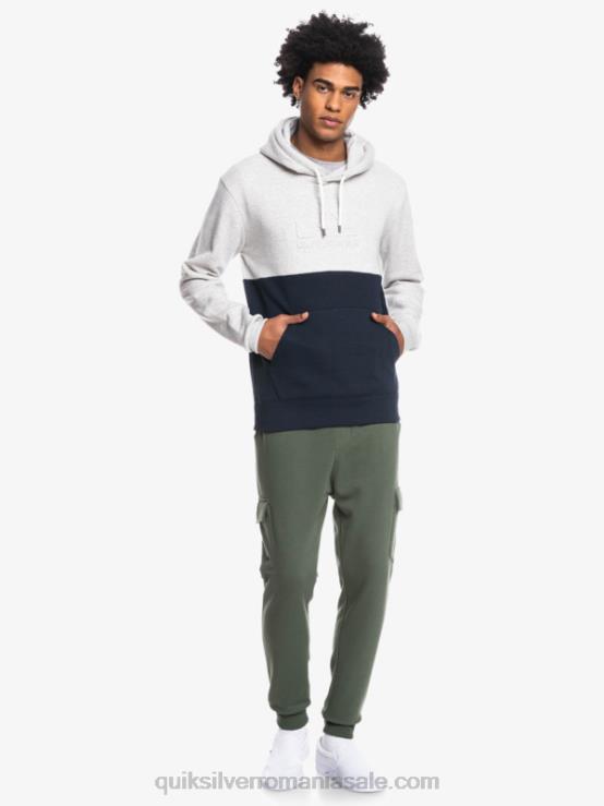 erica gri deschis hanorac în relief XT6B1682 bărbați Quiksilver