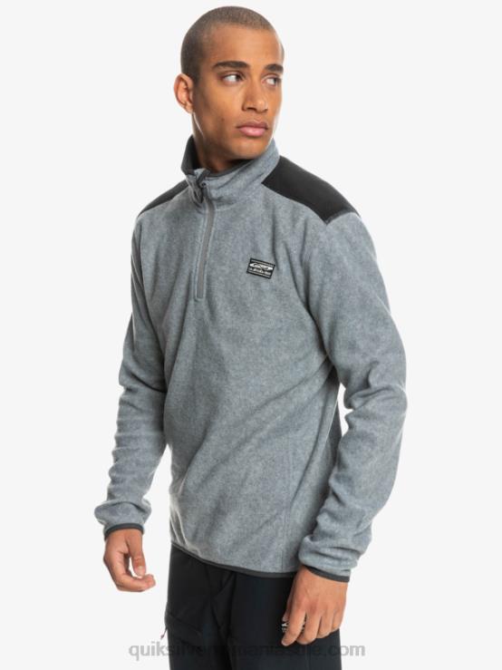 gri jaliu pulover aker quarter fleece XT6B1879 bărbați Quiksilver