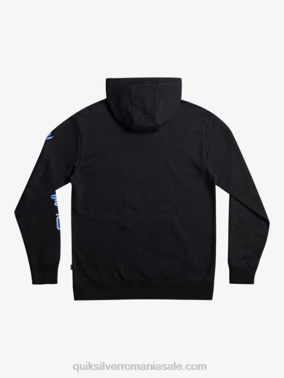 negru Pulover din lână cu glugă cu logo omni XT6B1032 bărbați Quiksilver
