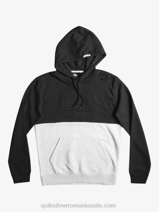 negru hanorac în relief XT6B1681 bărbați Quiksilver