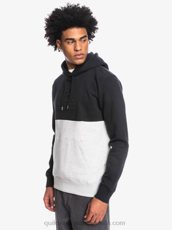 negru hanorac în relief XT6B1681 bărbați Quiksilver