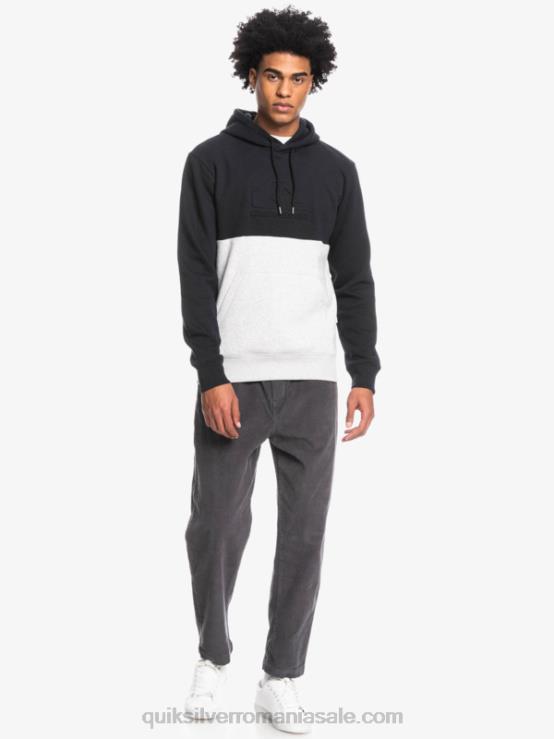 negru hanorac în relief XT6B1681 bărbați Quiksilver