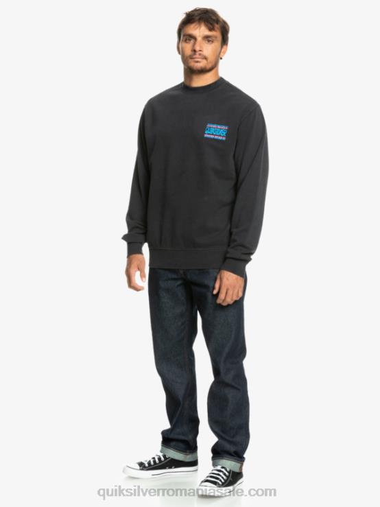negru hanorac neon slab XT6B1055 bărbați Quiksilver