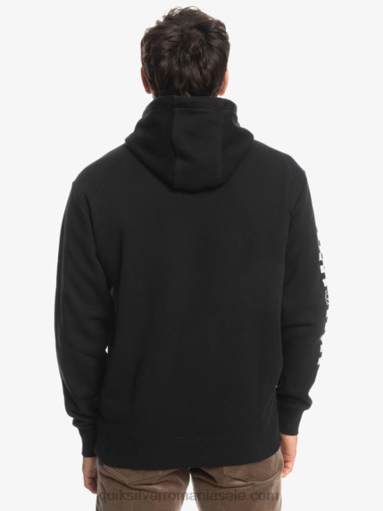 negru hanorac omni check XT6B1486 bărbați Quiksilver