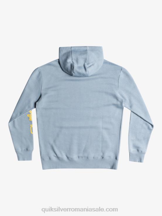 negru top cu glugă cu logo omni XT6B1090 bărbați Quiksilver