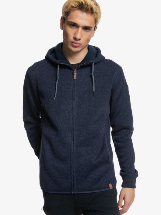 noapte pariziană hanorac keller cu fermoar XT6B1478 bărbați Quiksilver