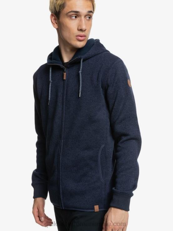 noapte pariziană hanorac keller cu fermoar XT6B1478 bărbați Quiksilver