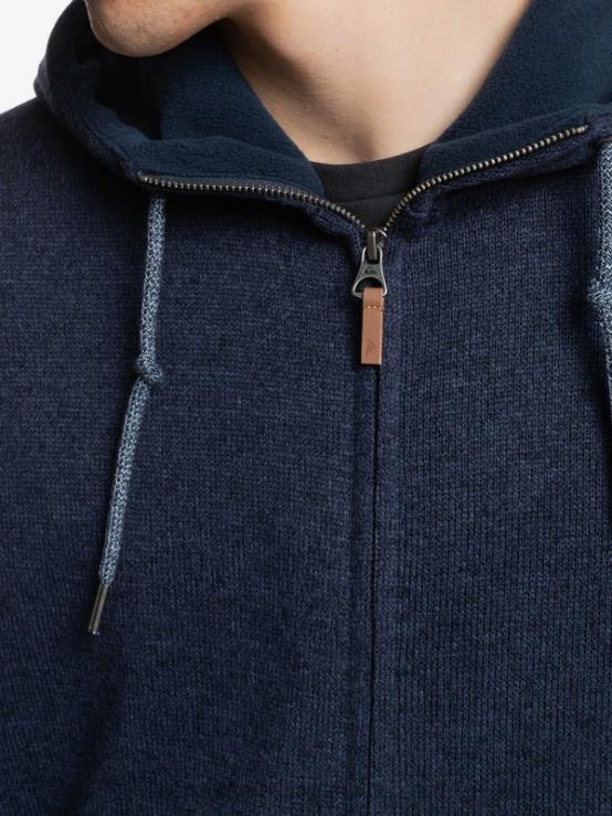 noapte pariziană hanorac keller cu fermoar XT6B1478 bărbați Quiksilver