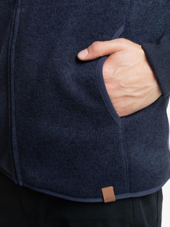 noapte pariziană hanorac keller cu fermoar XT6B1478 bărbați Quiksilver