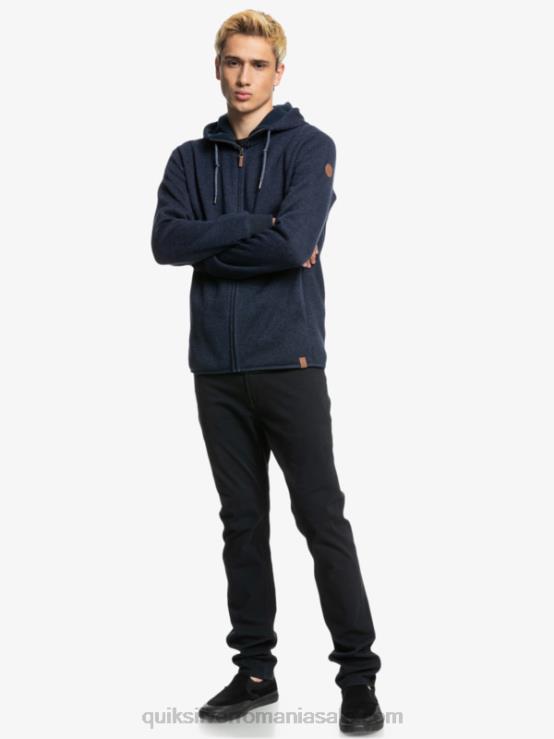 noapte pariziană hanorac keller cu fermoar XT6B1478 bărbați Quiksilver