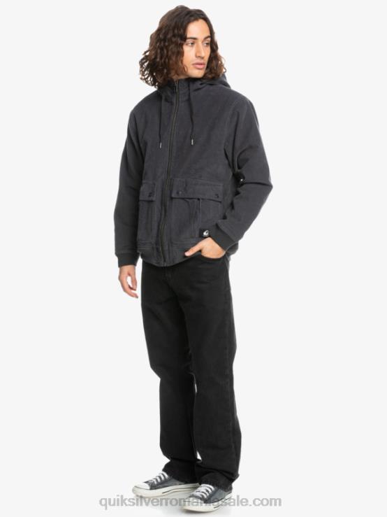 asfalt geacă din catifea cu triplu stringer XT6B1558 bărbați Quiksilver