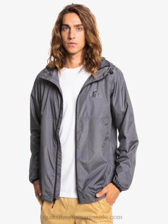 erica gri închis jachetă de vânt de zi cu zi XT6B1011 bărbați Quiksilver