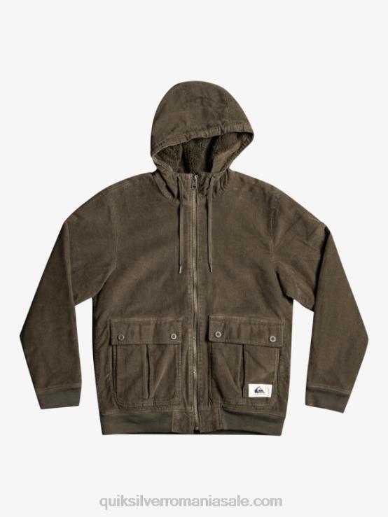 frunza de strugure geacă din catifea cu triplu stringer XT6B1557 bărbați Quiksilver