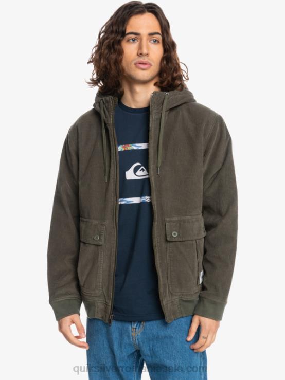 frunza de strugure geacă din catifea cu triplu stringer XT6B1557 bărbați Quiksilver