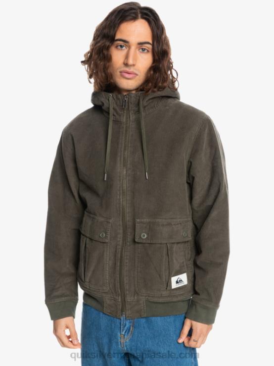frunza de strugure geacă din catifea cu triplu stringer XT6B1557 bărbați Quiksilver